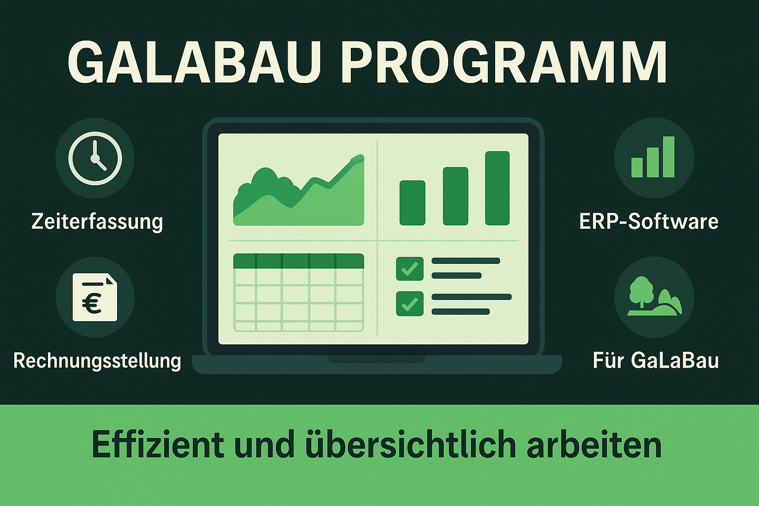 Effiziente Galabau-Programme für Ihren Betrieb