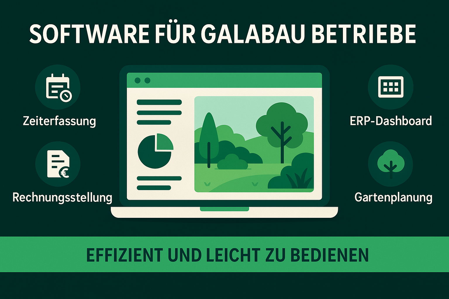 Effiziente Softwarelösungen für GaLaBau-Betriebe