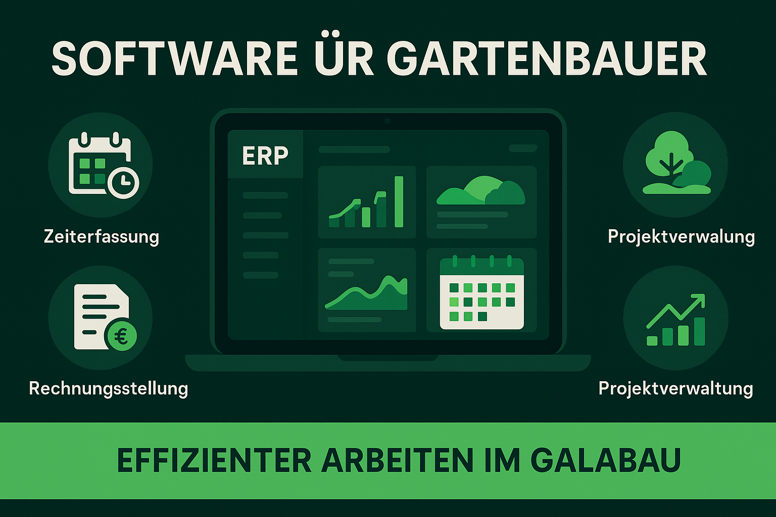 Effiziente Softwarelösungen für Gartenbauer