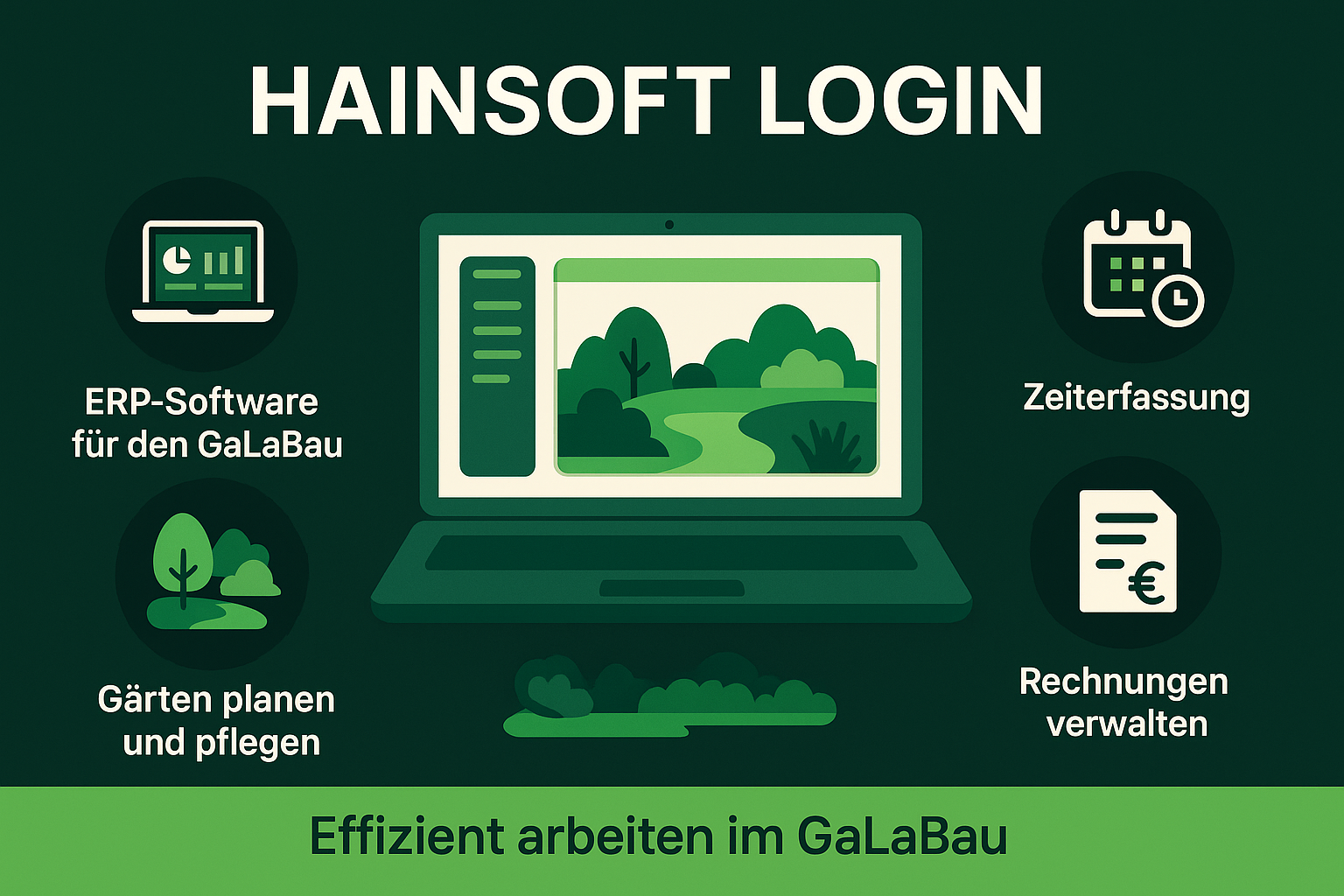 Effizienter Einstieg mit dem Hainsoft Login