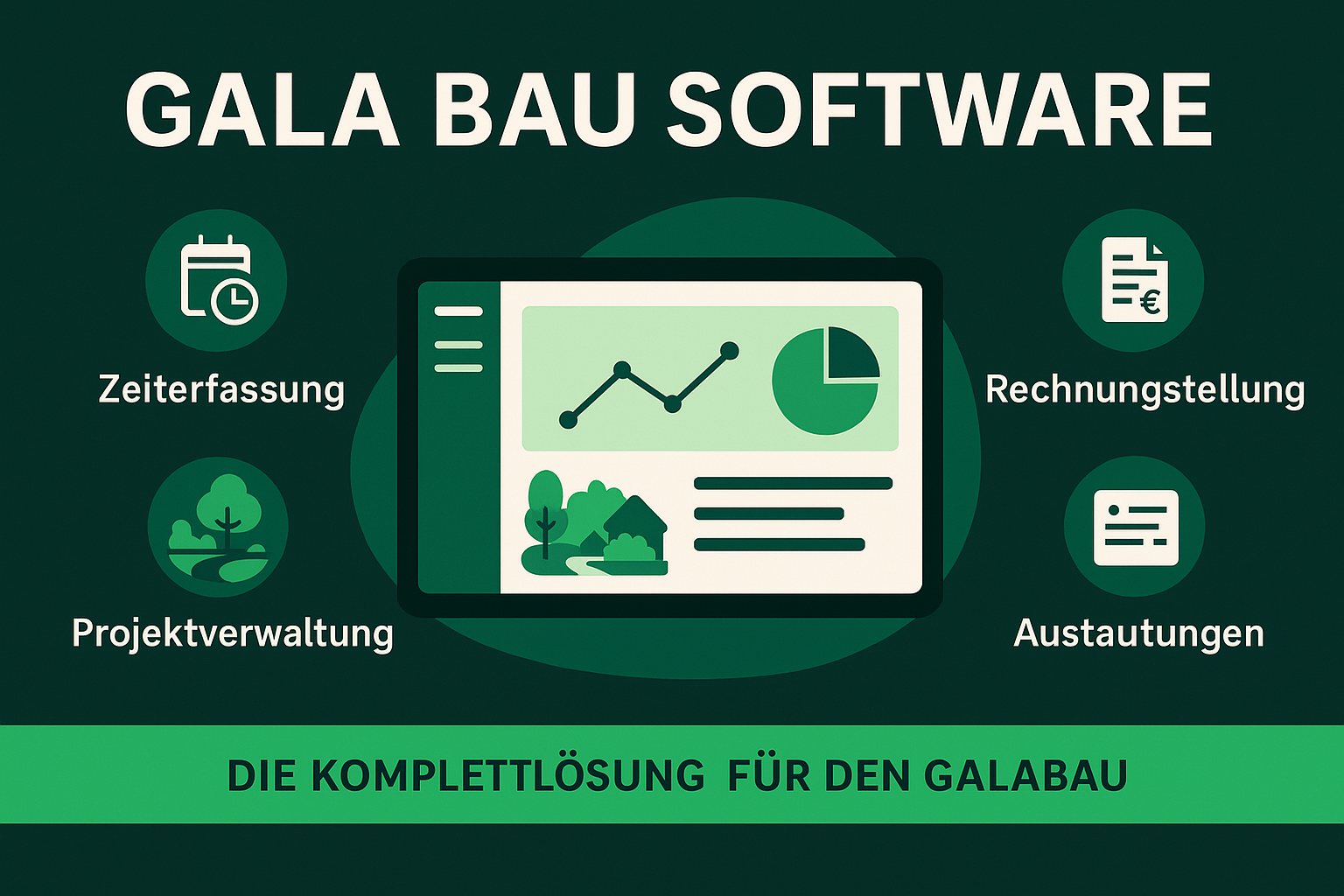 Effizienzsteigerung im GaLaBau mit Software
