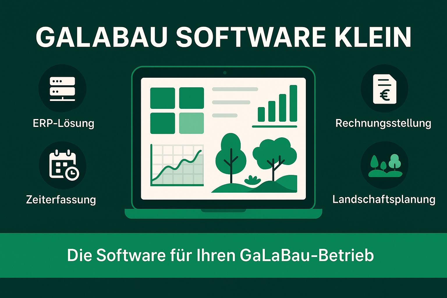 Effizienzsteigerung mit kleiner GaLaBau Software