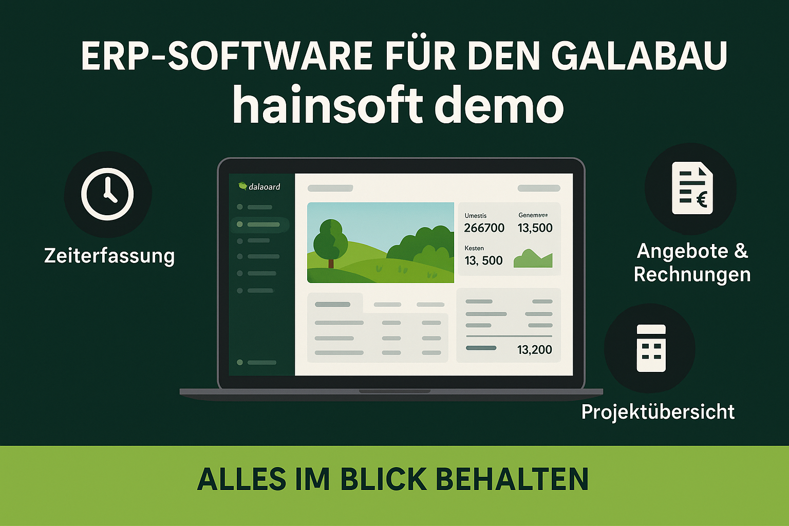 Erleben Sie die hainsoft Demo: Eine Einführung