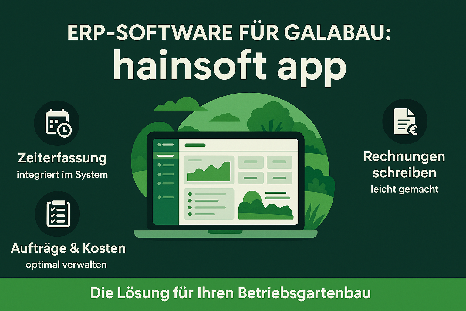 hainsoft app: Die digitale Lösung für den GaLaBau